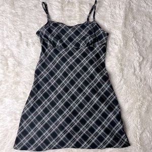 Plaid Mini Dress